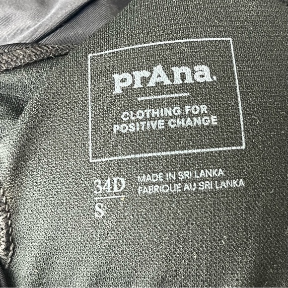 PRANA NWT MARINA ONE PIECE SWIMSUIT D/CUP BLACK 34D SMALL 32D EXTRA SMALL - Picture 10 of 12